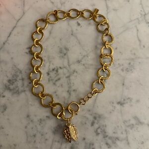 Croghans of Charleston SC goldbug necklace. 16 inches. Sold out style. Like new